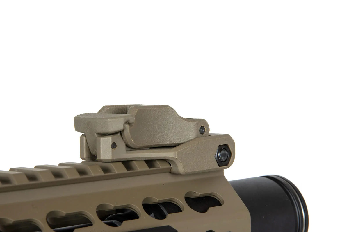 SA-E07 EDGE™ Light Ops Stock HAL2 ™ Full Tan Carbine Replica