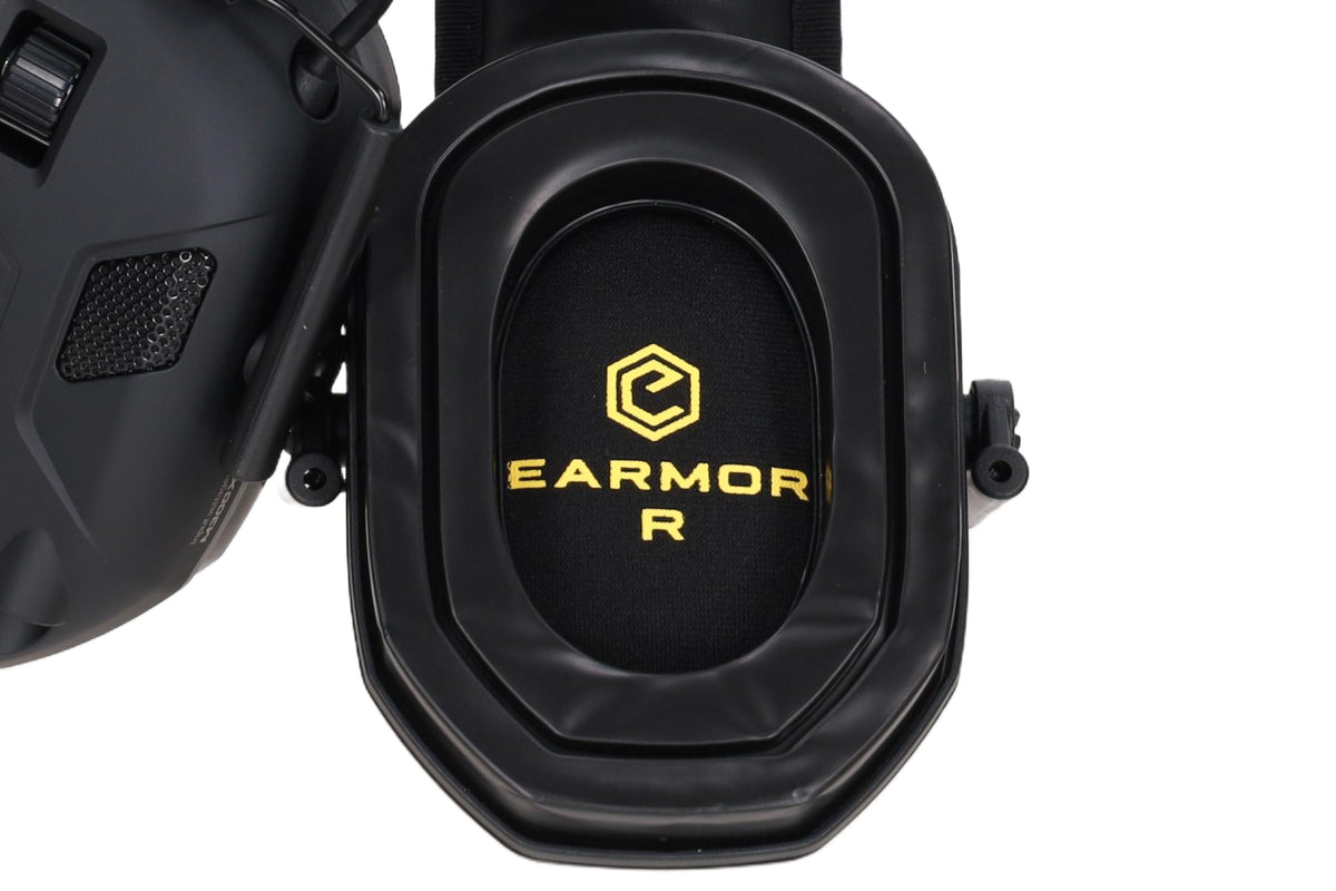 Earmor M300X active ear protectors - Black