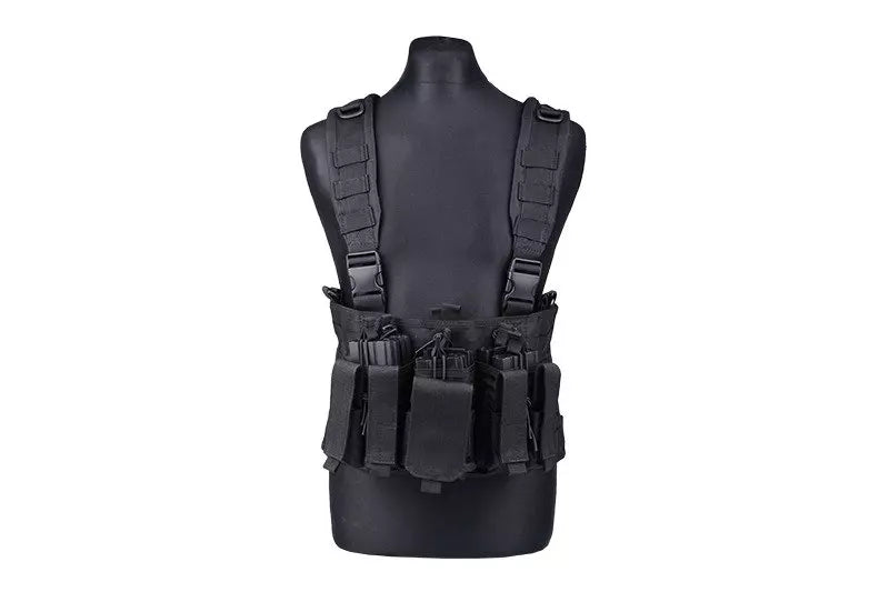 Scout Chest Rig Tactical Vest - Black