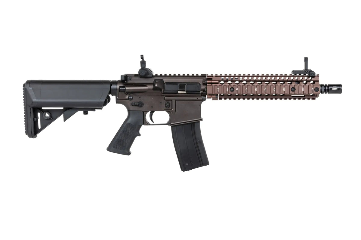 Golden Eagle Daniel Defense MK18 MC6593MTT GBB Flat Dark Earth airsoft Carbine