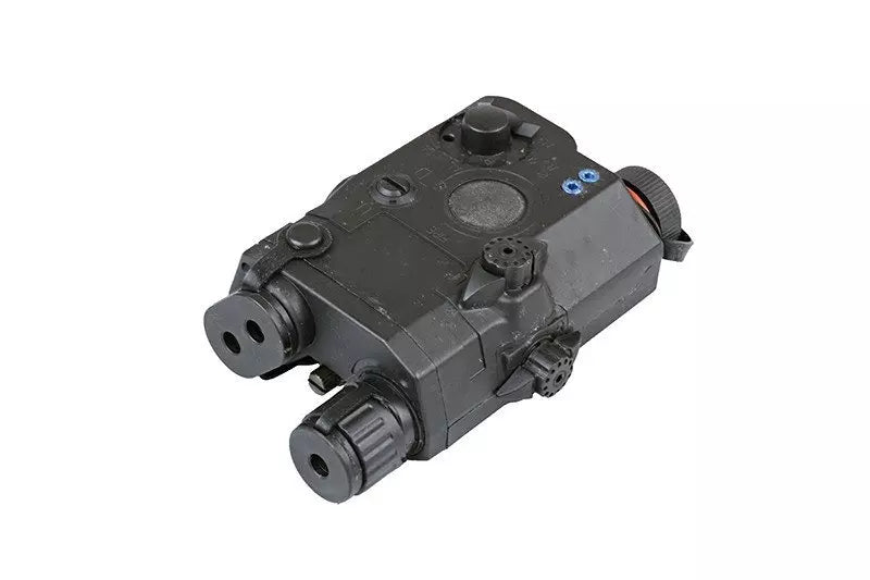 AN/PEQ 15 replica with laser sight - black
