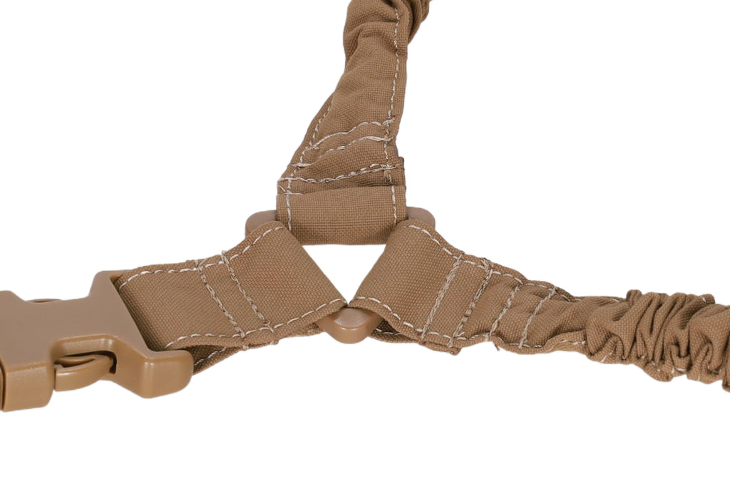 1-punktowy pas nośny SATAC Bungee typ 1 Coyote Brown