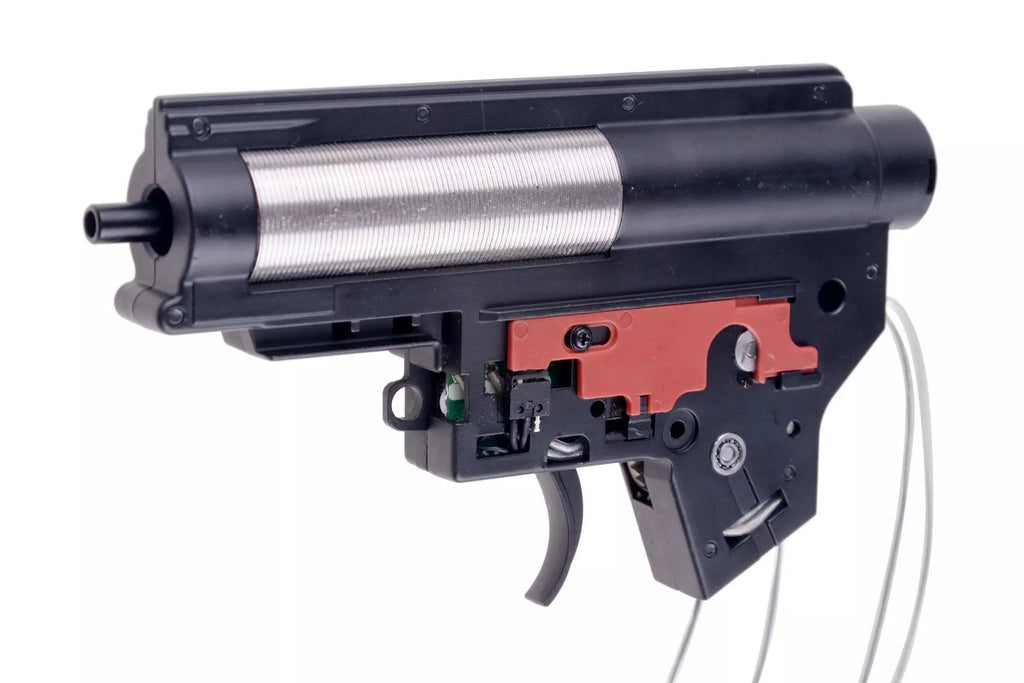Complete Reinforced Gearbox V2 Mod2 with Electronic Contact (Rear-Wired)