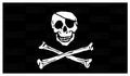 FOSTEX - Pirate Flag - 90x150 cm - 447200-166