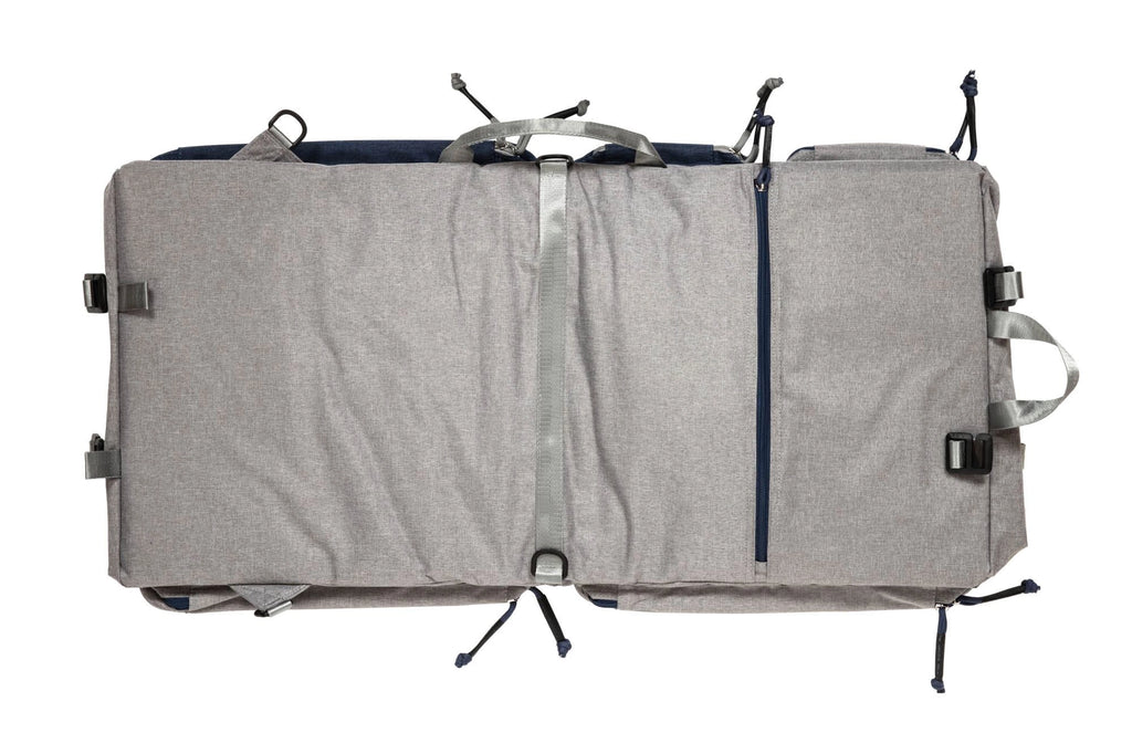 Container Gun Case - grey / navy