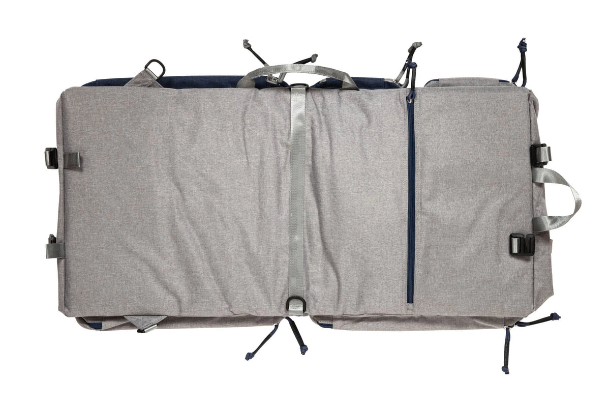 Container Gun Case - grey / navy