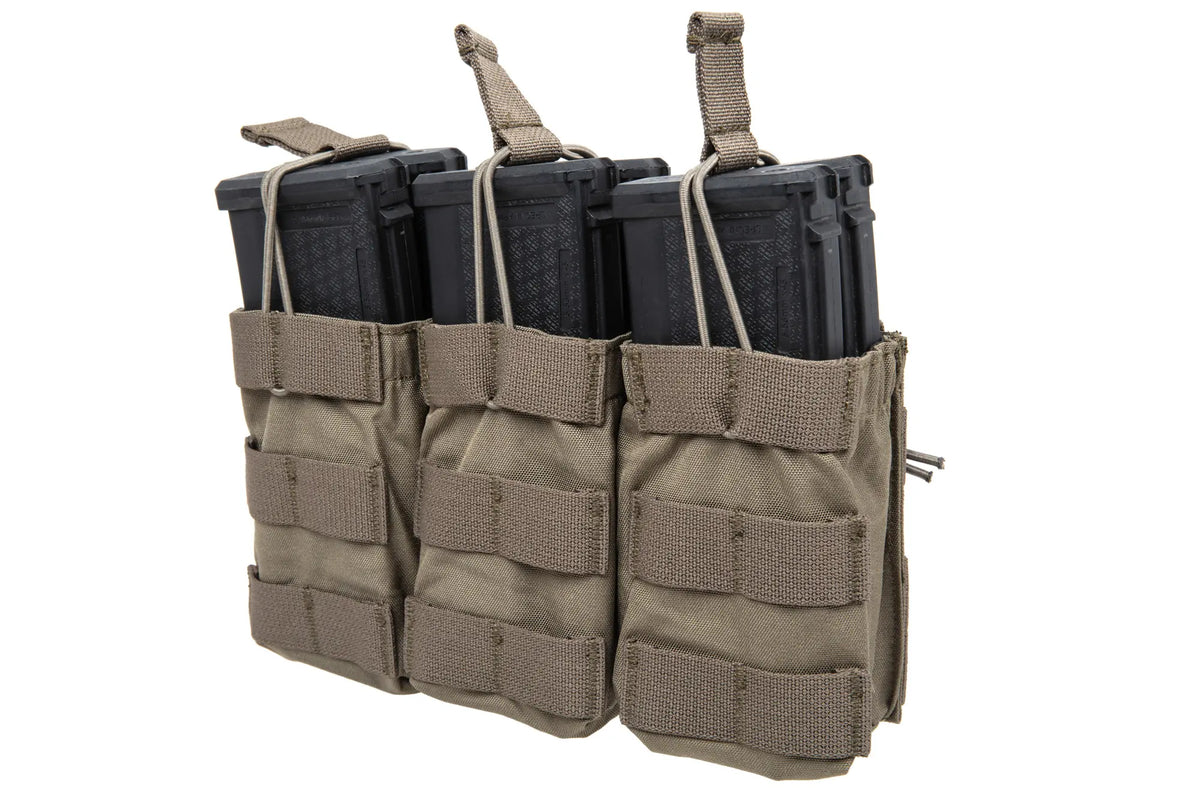 Triple Open loader for 7.62 type magazines Emerson Gear Ranger Green