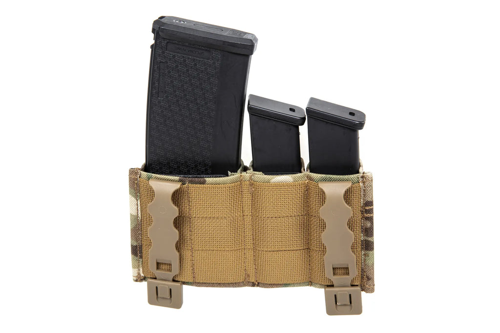 Double magazine pouch Wosport Combo Multicam