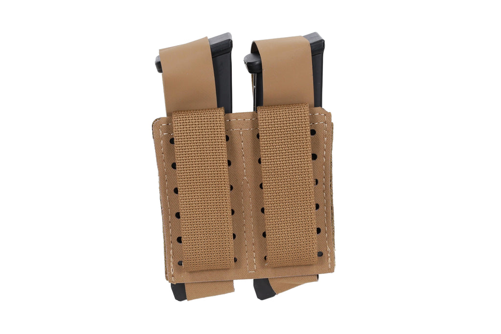 Wosport double pistol magazine loader MG-126 Coyote Brown