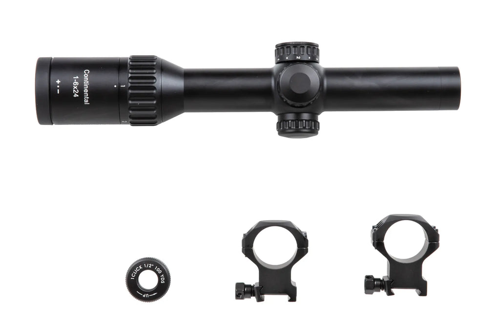 Vector Optics CONTINENTAL X6 1-6X24 G4 HUNTING hunting scope Black