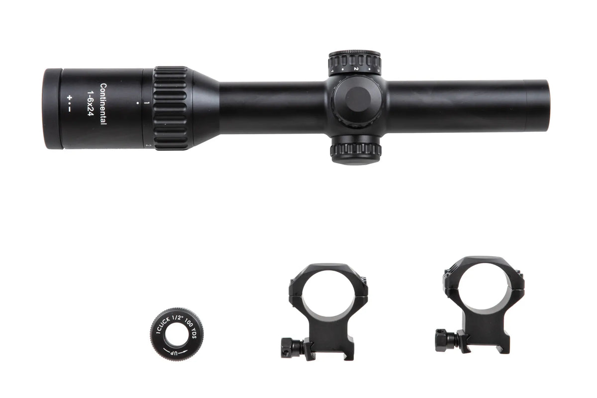 Vector Optics CONTINENTAL X6 1-6X24 G4 HUNTING hunting scope Black