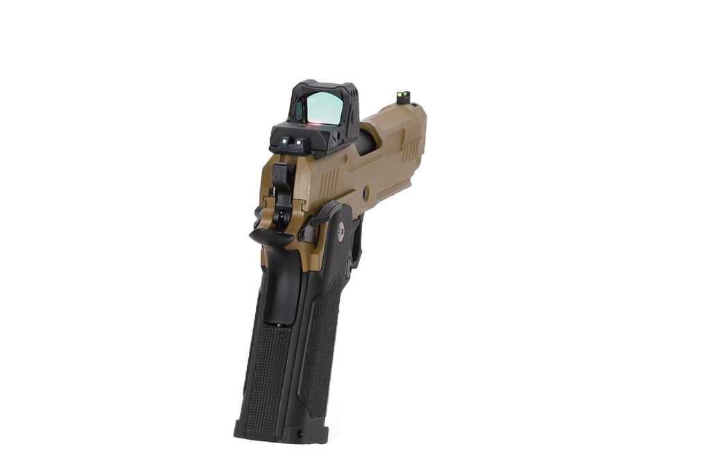 Arcturus Hi-Capa Vanguard 4.3" GBB Pistol (Optics Ready/Kolimator ARS-1) - Half-Tan