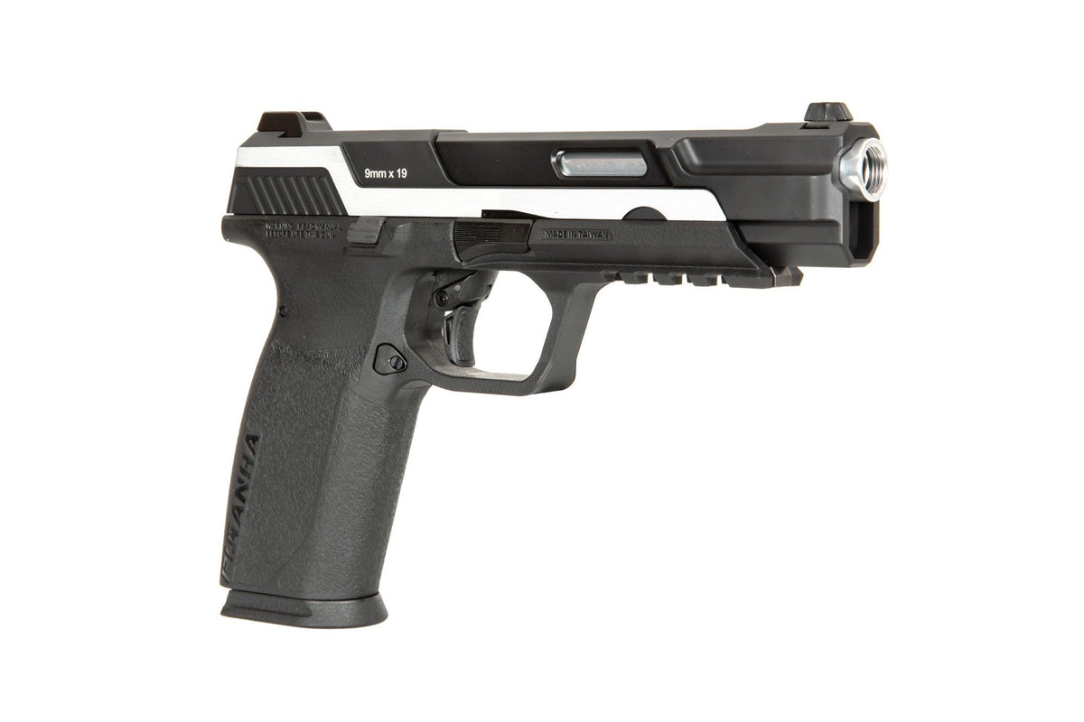 Piranha MK I pistol replica - silver