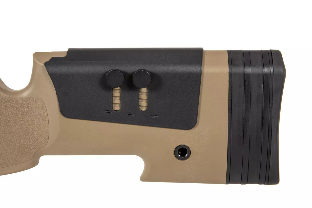 SA-S03 CORE™ High Velocity Sniper Rifle Replica with Scope and Bipod - tan