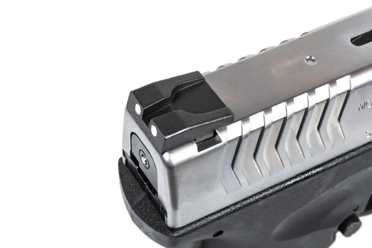 Cybergun x Springfield XDM 3.8" Compact airsoft pistol Black and silver