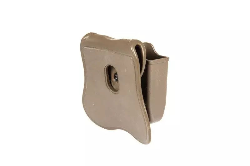 Glock double magazine pouch - Tan