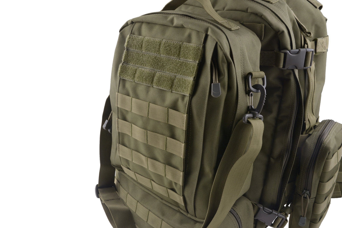 Tactical Assault Upgraded Backpack - Olive Drab