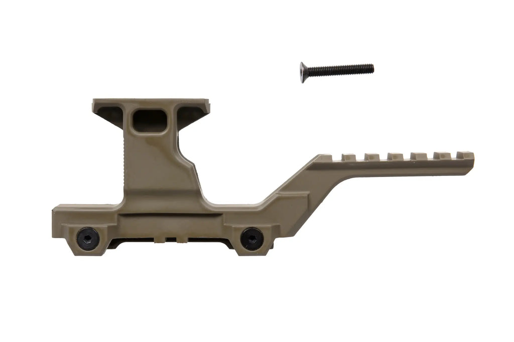 High mount for T1/T2 and PEQ Primal Gear Tan collimators