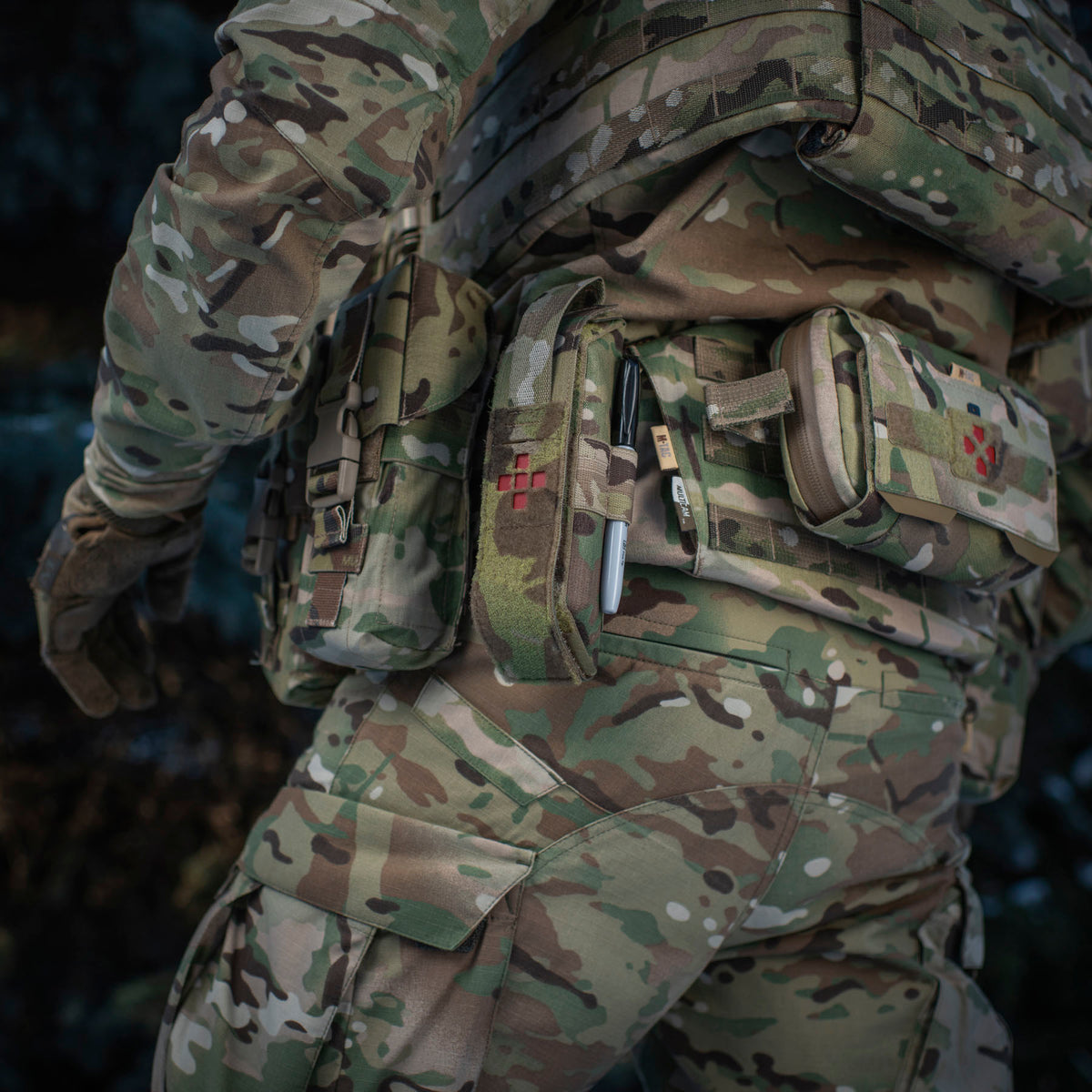 M-Tac tourniquet pouch closed Multicam