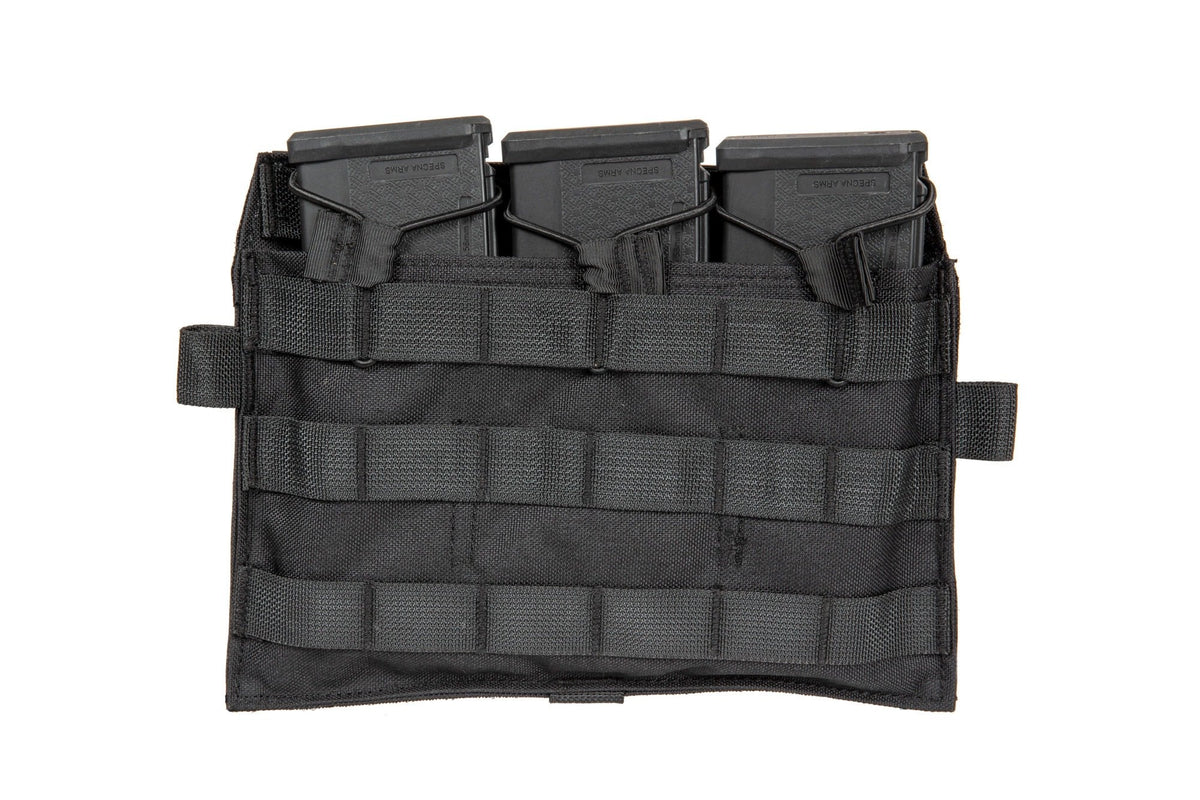Triple Shingle Pouch for Rush 2.0 Vest - Black