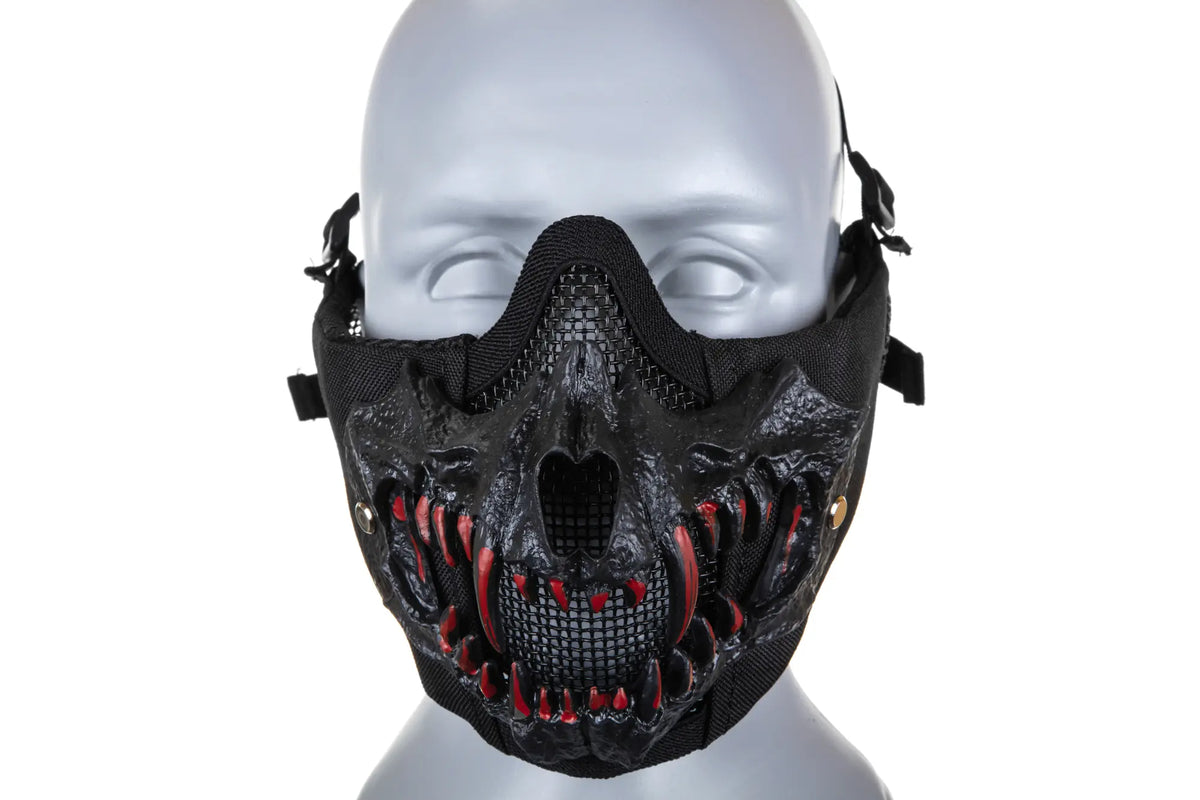 Stalker EVO PLUS Fangs Ear Protection Mask Black