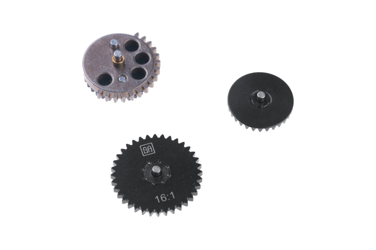 Steel 16:1 CNC gear set