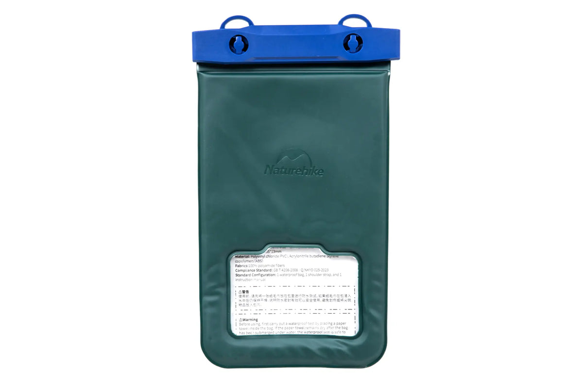 Naturehike 6.8 inch waterproof phone case CNK2300BS015 green