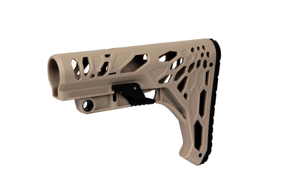 HM0321 Lightweight Polymer Stock for M4/M16 Replicas - tan
