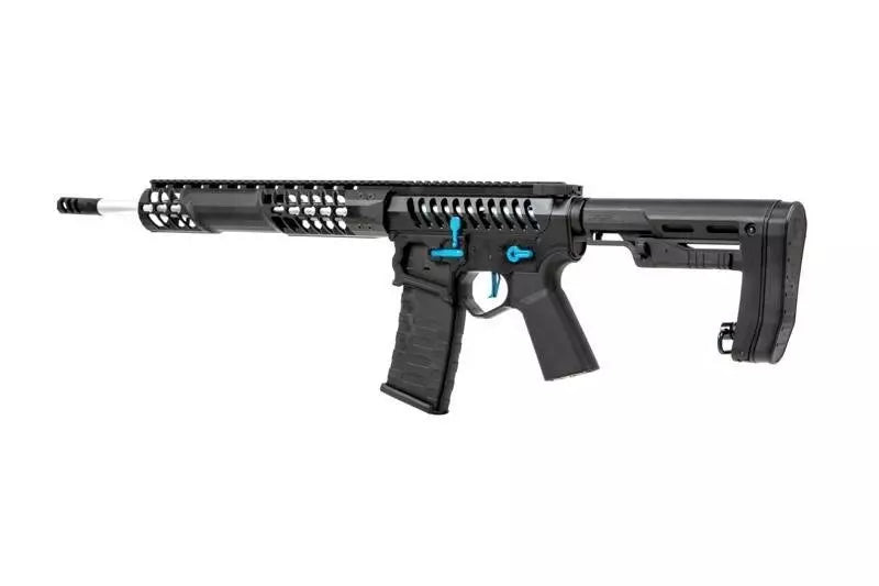 EMG F-1 BDR-15-3G PTU Carbine Replica - Black/Blue