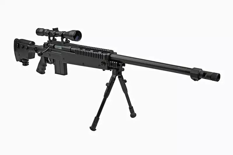 MB4407D sniper rifle replica - with scope and bipod