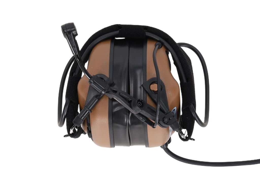 Earmor M32X Plus active hearing protectors – Coyote Brown