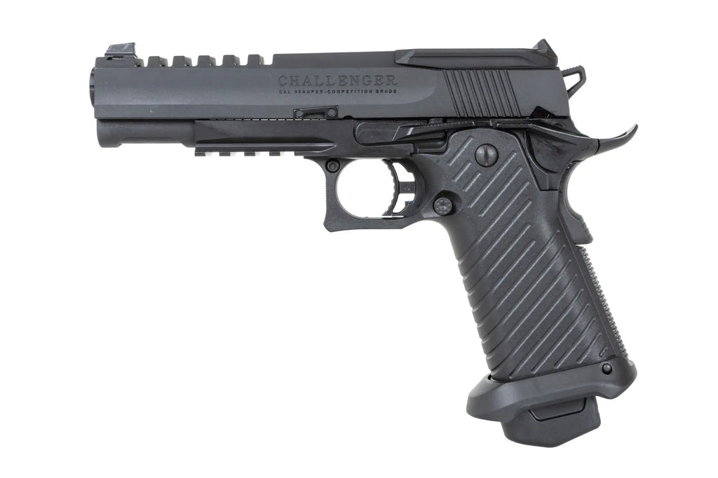 airsoft pistol ICS Hi-Capa Challenger REVO.II Green Gas polymer version