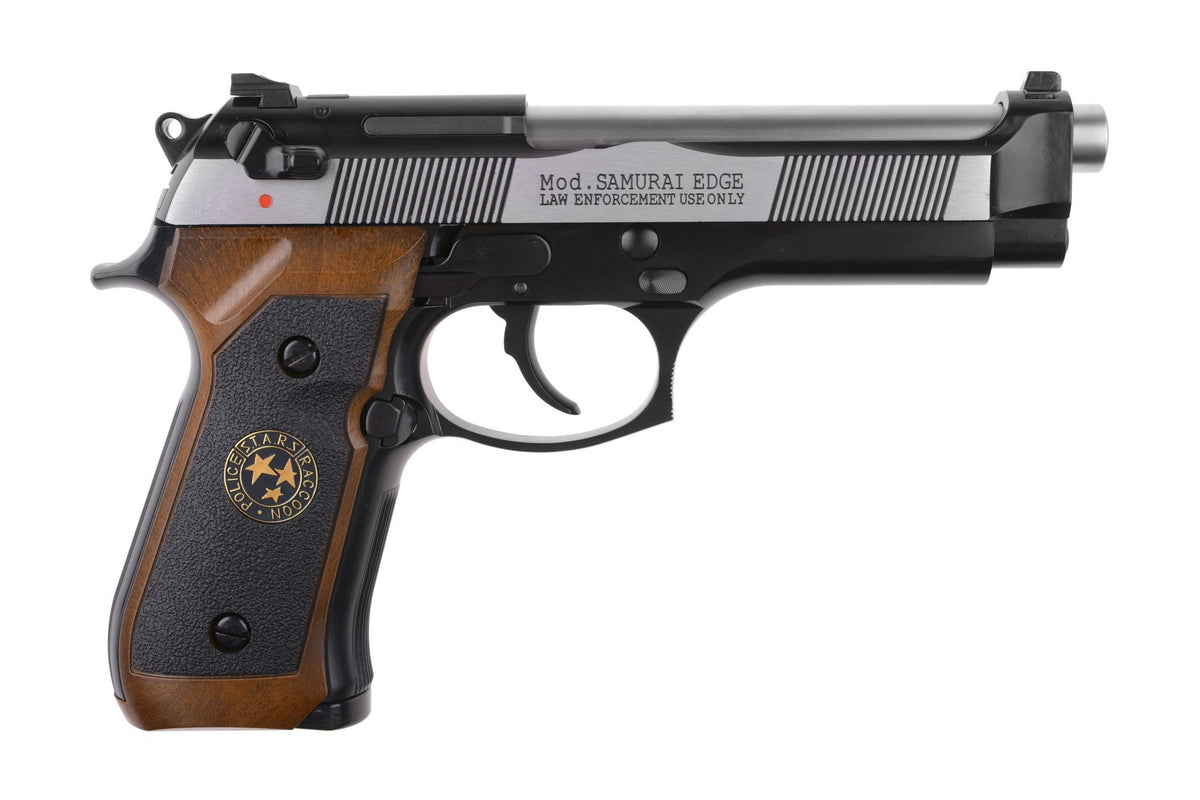 Samurai Edge Standard V2 pistol replica. M9 Full Auto - Black/Silver
