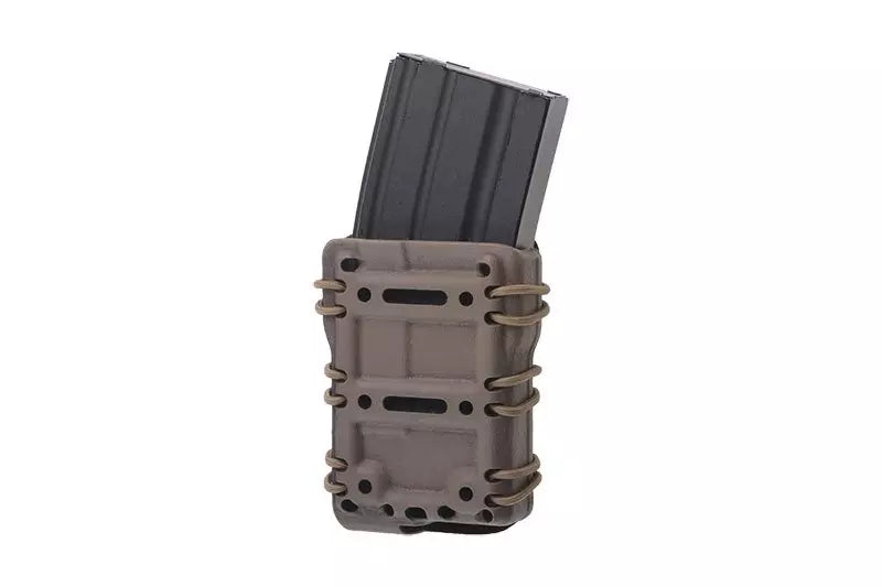 SMC 5.56 Magazine Pouch with flocking (50mm belt) - dark earth