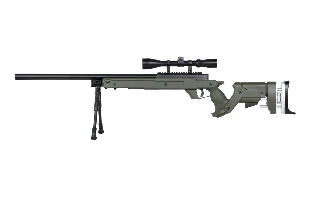 airsoft WELL MB05DG Sniper Rifle Olive