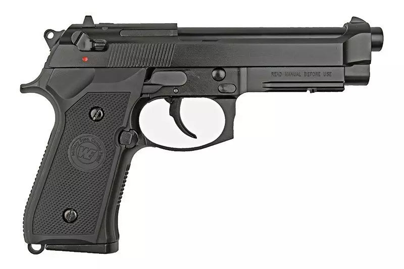 airsoft WE M9A1 v.2 pistol (LED Box) Black (OUTLET)