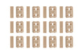 MLOK Double Bell Tan protective panel set