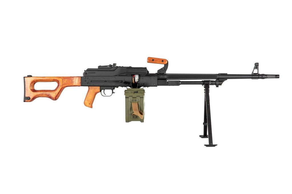 AK-PK Machine Gun Replica with Wooden Elements