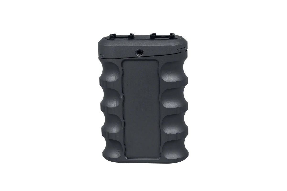 JJ Airsoft JA-1393 angled front grip for M-LOK/Keymod rail (aluminium) Black