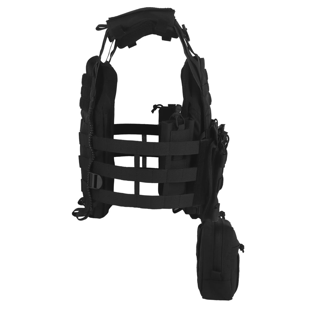 Plate Carrier Vest Wosport VE-106 Black