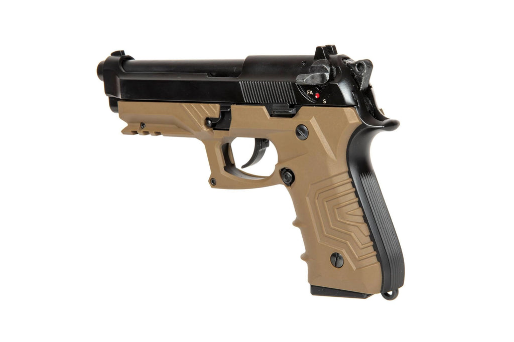 HG-173 (Full Auto) Pistol Replica - tan