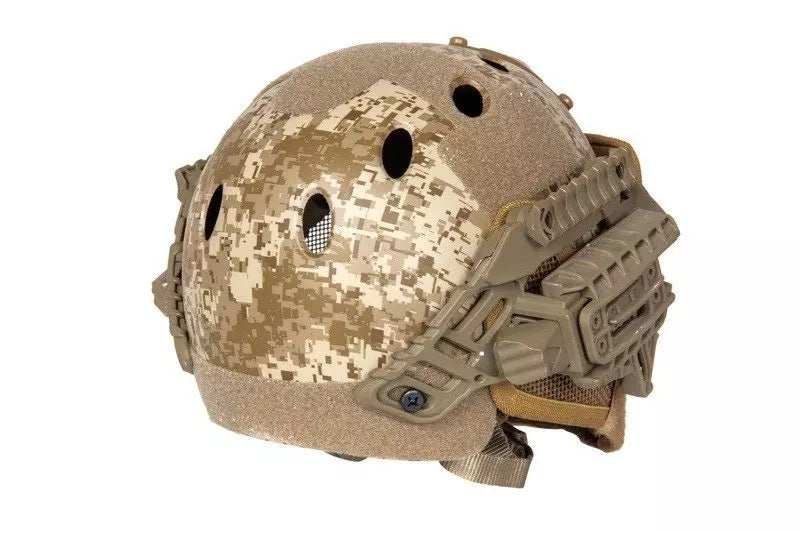 FAST PJ G4 System replica helmet with face shield - Desert