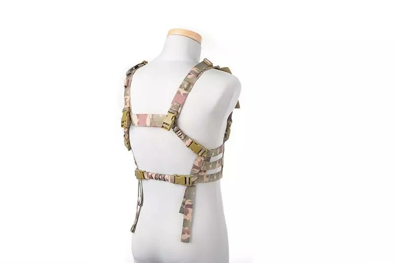 Low Profile Chest Rig Tactical Vest - MC