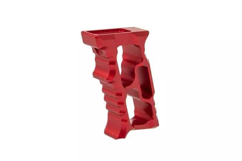 M-LOK/KEYMOD Aluminum Angled Forward Grip - Red