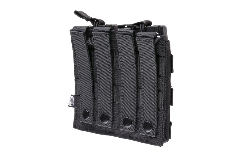 Double Open I Pouch for AK/M4/G36 Magazines - Black