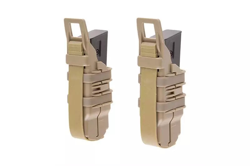 Double Open III (XS) Pistol Magazine Pouch - Tan