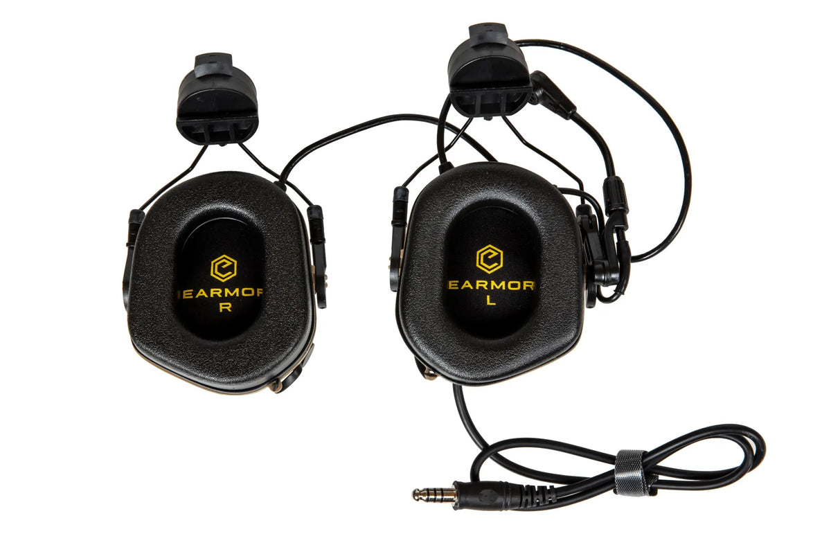 M32H  Active noise reduction headset  for ARC rails - Coyote