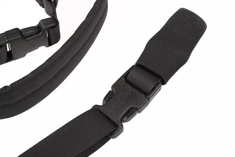 L.Q.E 1+2 Point Sling system - Black
