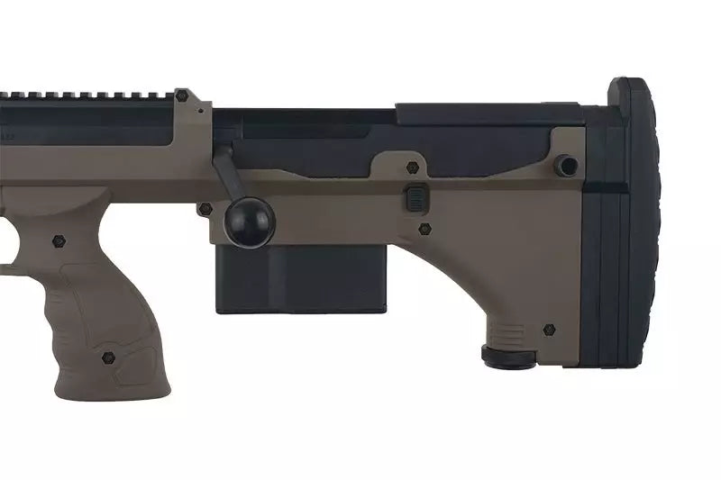 SRS A1 22” Sniper Rifle Replica - Pull Bolt Version - Dark Earth