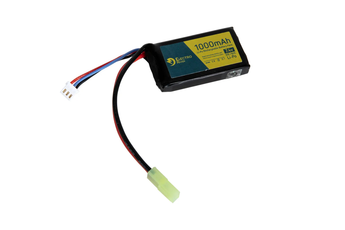 LiPo battery 7.4V 1000mAh 30/60C